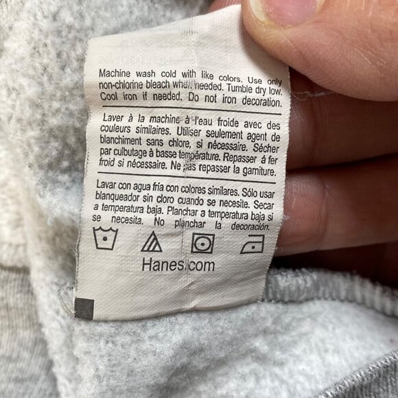 Disneyland Mickey Mouse Hoodie Youth M Gray Resort Hooded Pullover Sweatshirt - Picture 5 of 9